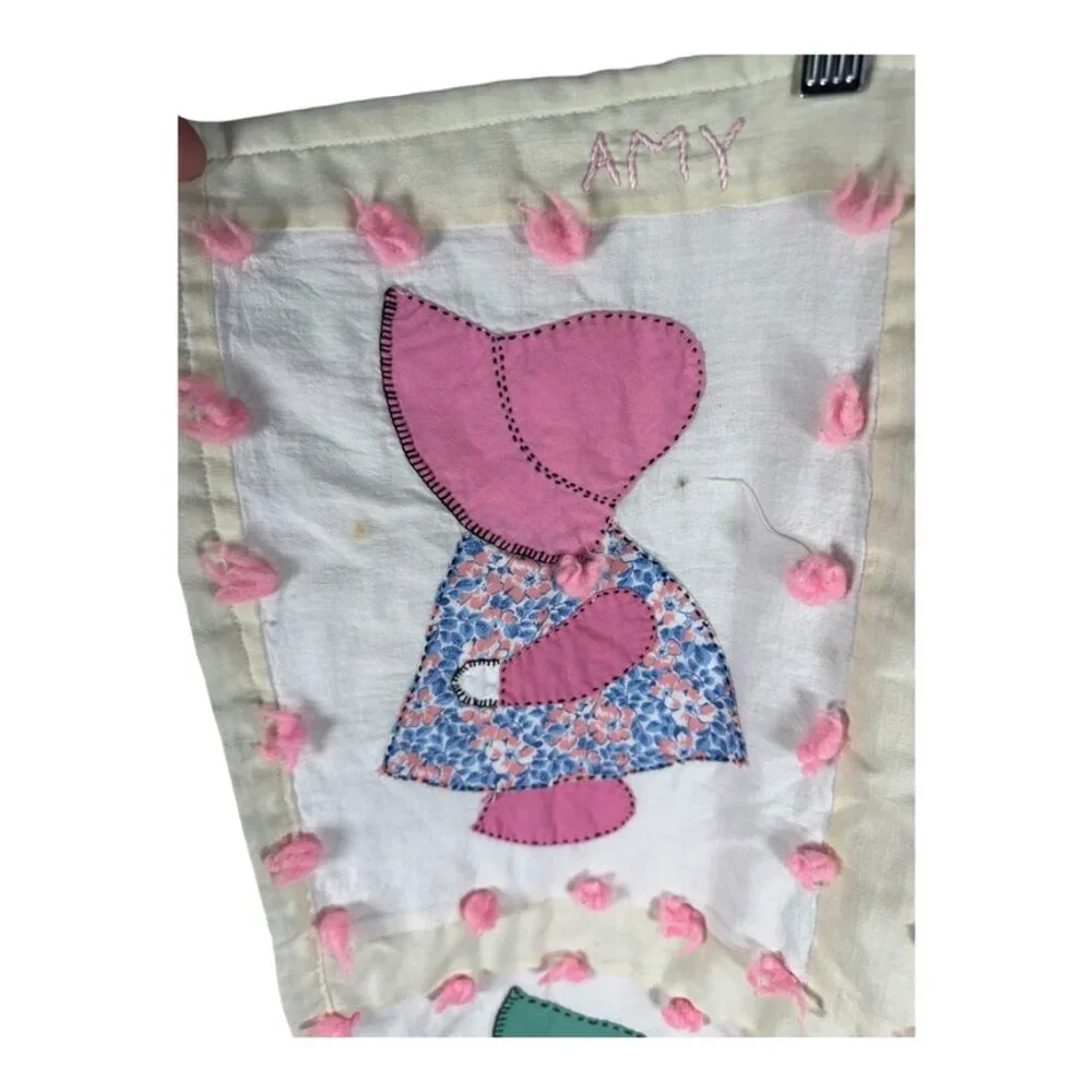 Hand‎ Quilted Baby Blanket